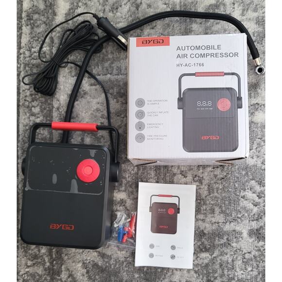 BYGO Automobile Air Pump Compressor Tire HY-AC-1766 - Picture 1 of 7